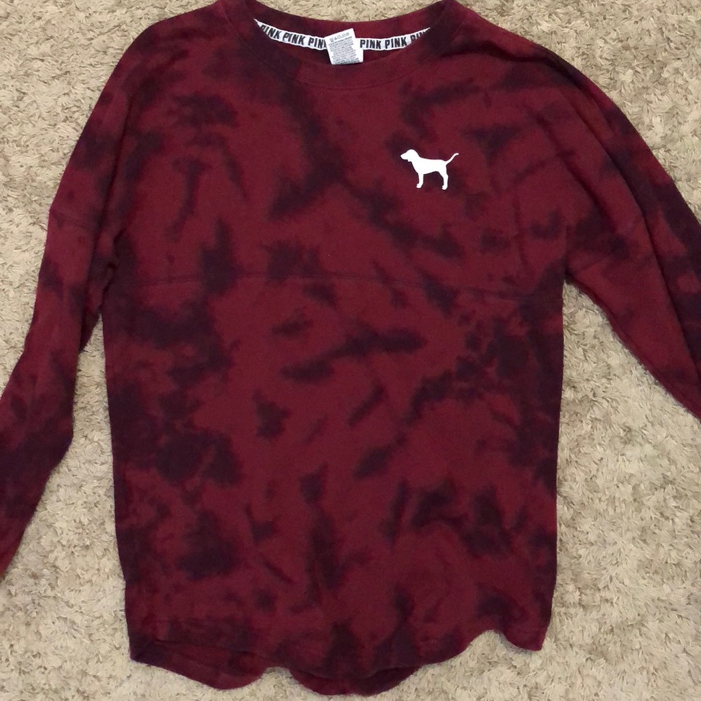 PINK Varsity Crew Shirt